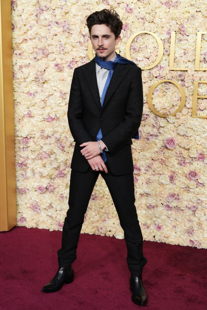 timothee chalamet arrives 82nd g