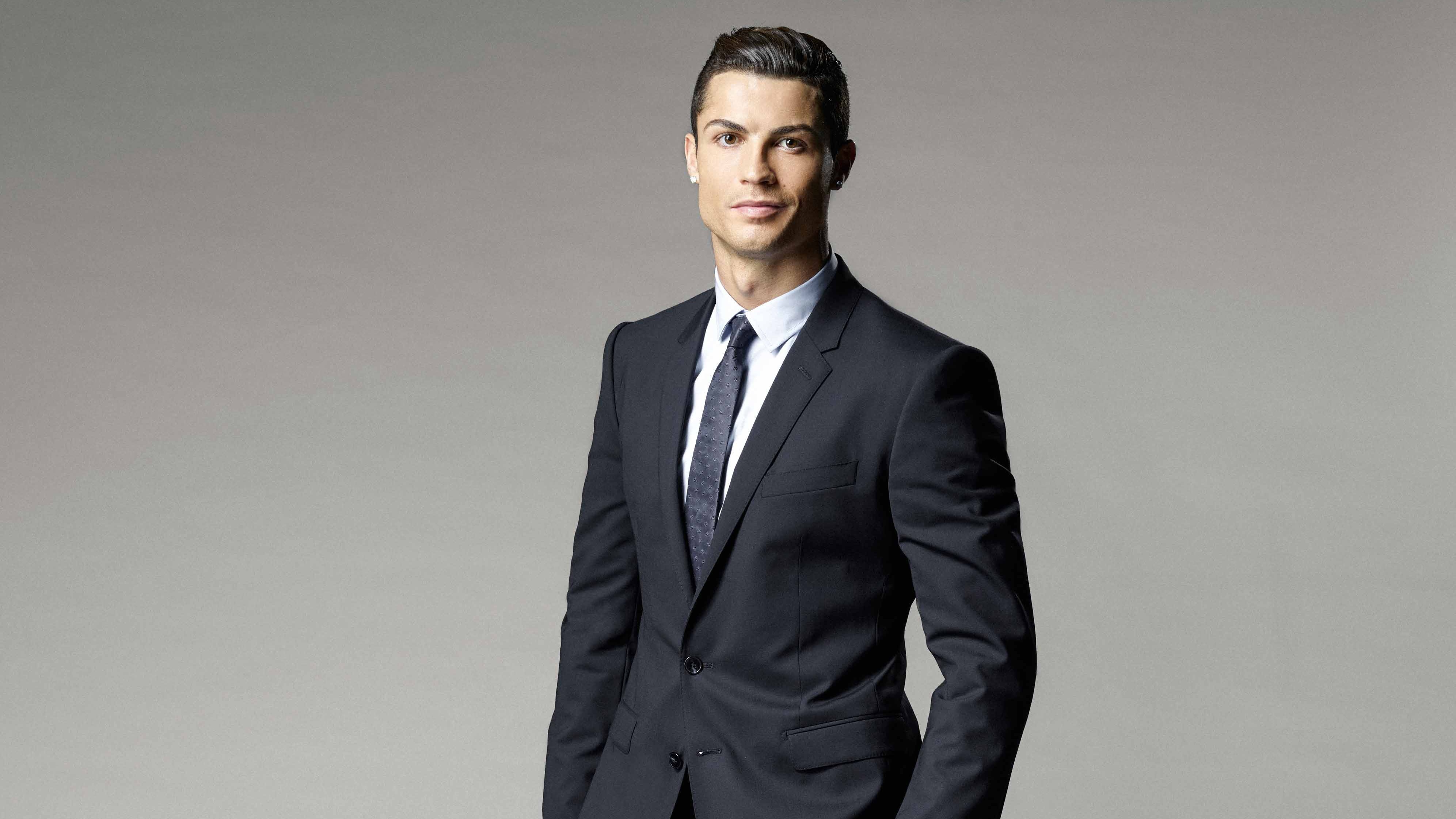 cristiano ronaldo in a suit kris