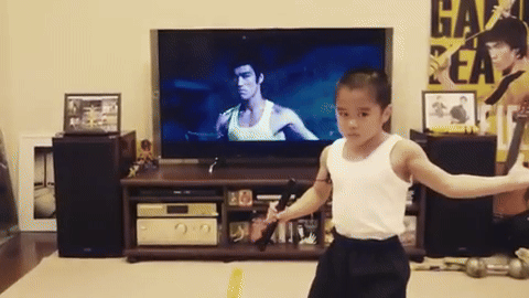 newsflareeightyearoldminibruceleemastersscenefromenterthedragon ezgifcom video to gif converter