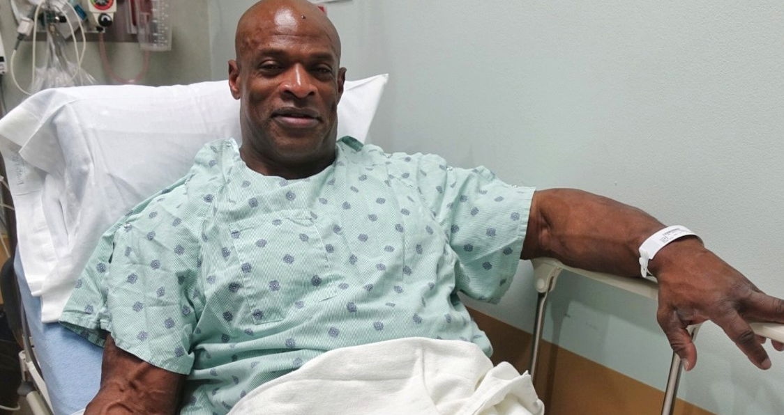 ronnie coleman in hospital