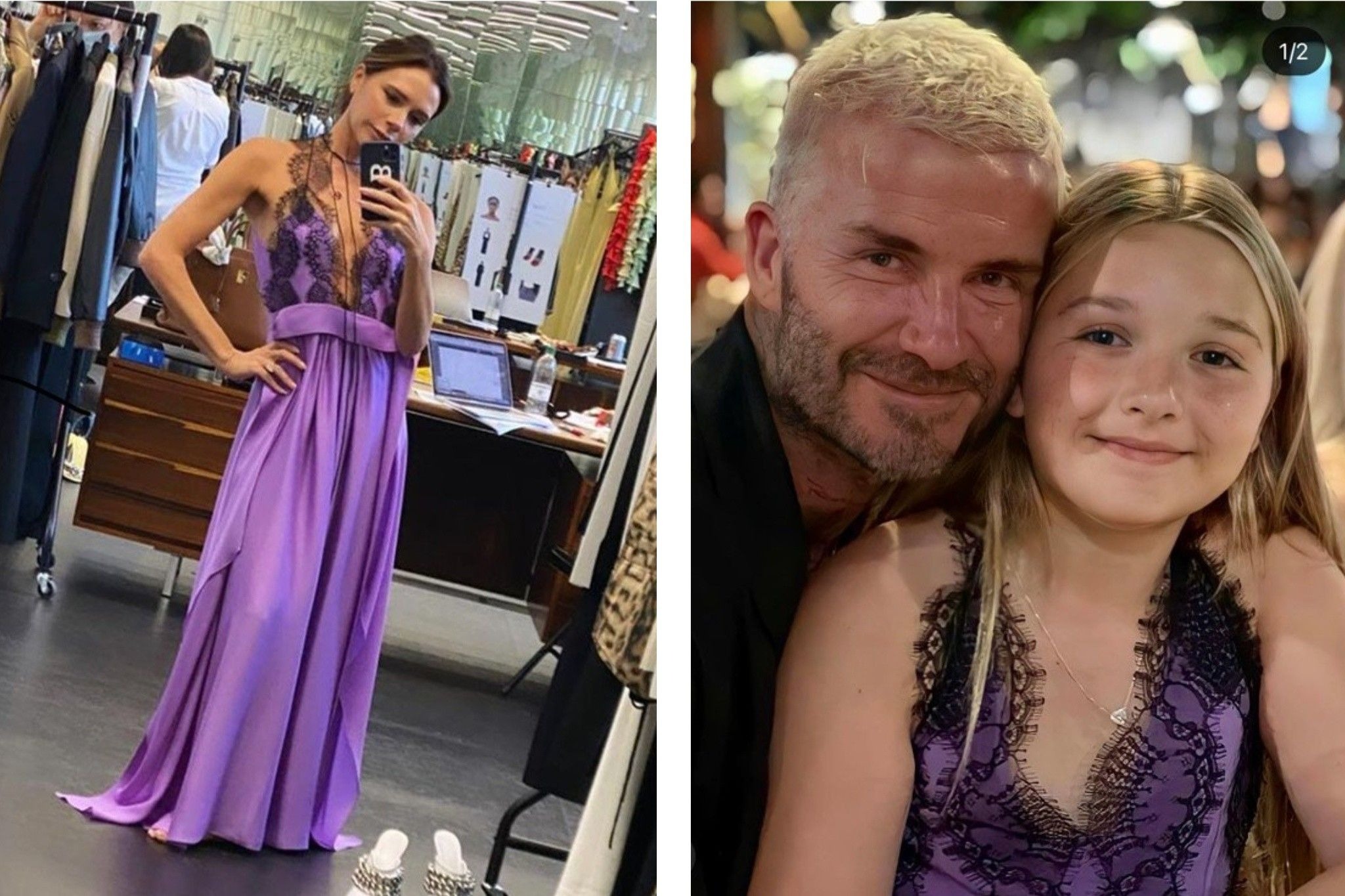 me la ba trum thoi trang harper