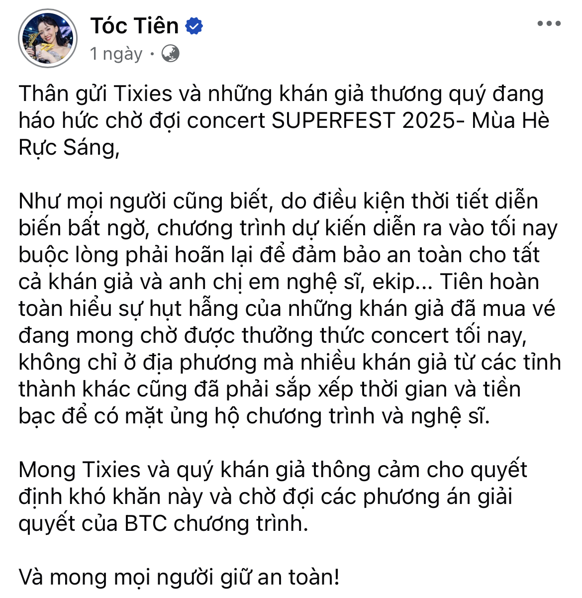 Dàn sao Việt gửi lời xin lỗi, chủ động hoãn sự kiện - cả showbiz lặng người xót xa khi nghe tin vụ lật tàu ở Hạ Long- Ảnh 14.