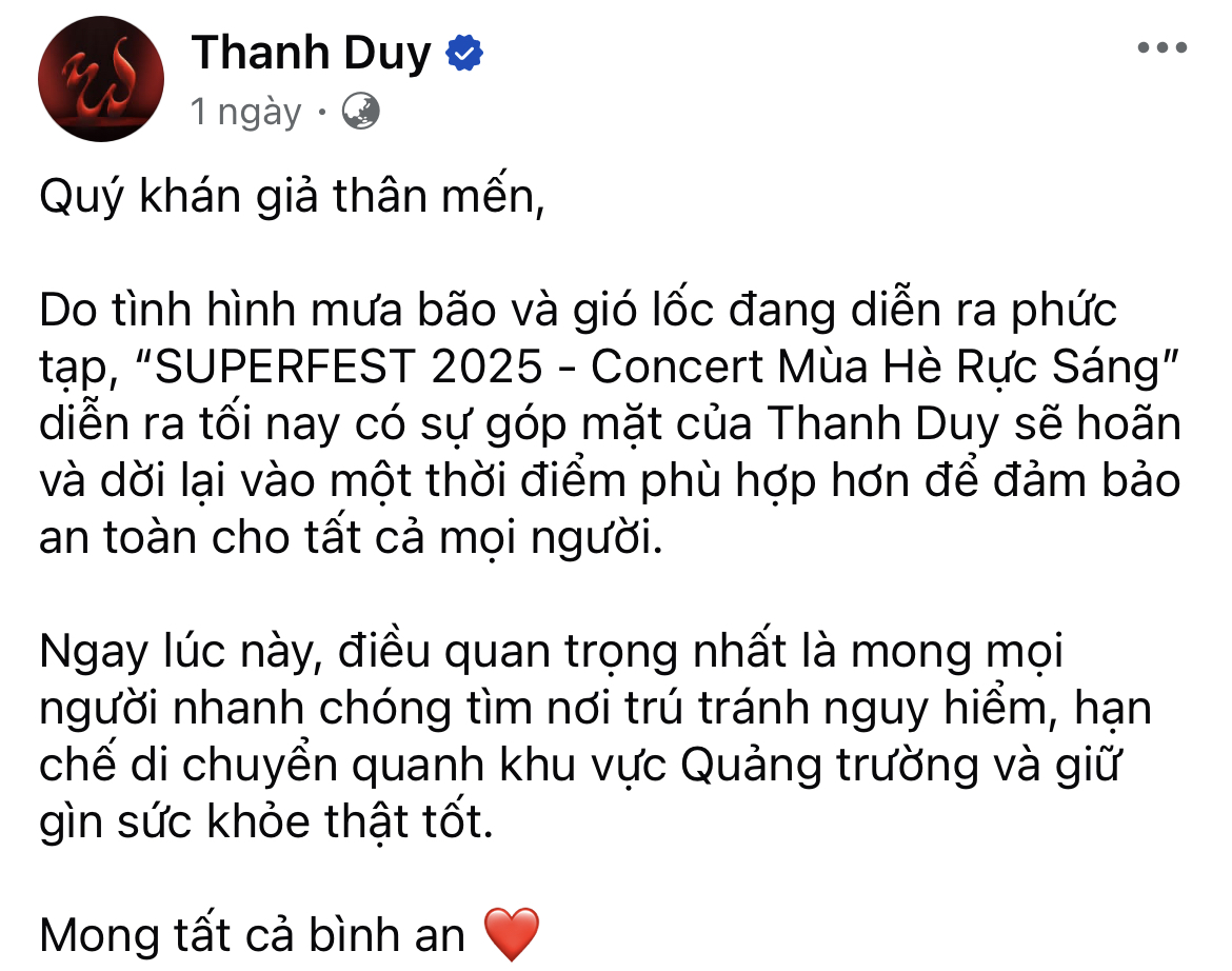 Dàn sao Việt gửi lời xin lỗi, chủ động hoãn sự kiện - cả showbiz lặng người xót xa khi nghe tin vụ lật tàu ở Hạ Long- Ảnh 16.