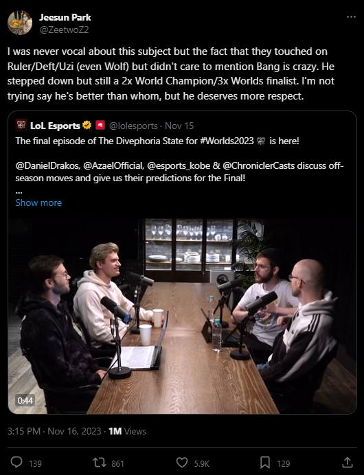 Nữ MC Jeesun Park - vợ sắp cưới của Bang cũng bức xúc Nữ MC Jeesun Park - vợ sắp cưới của Bang cũng bức xúc