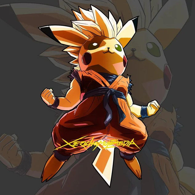 Nam game thủ bá đạo, ngồi mày mò tạo ra phiên bản kết hợp Pokemon và Dragon Ball, tạo hình siêu ấn tượng - Ảnh 2. Nam game thủ bá đạo, ngồi mày mò tạo ra phiên bản kết hợp Pokemon và Dragon Ball, tạo hình siêu ấn tượng - Ảnh 2.