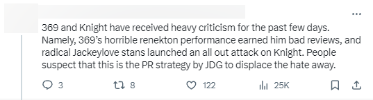 Theo nhiều ý kiến là do JDG muốn "chĩa mũi dùi" về phía Kanavi Theo nhiều ý kiến là do JDG muốn "chĩa mũi dùi" về phía Kanavi