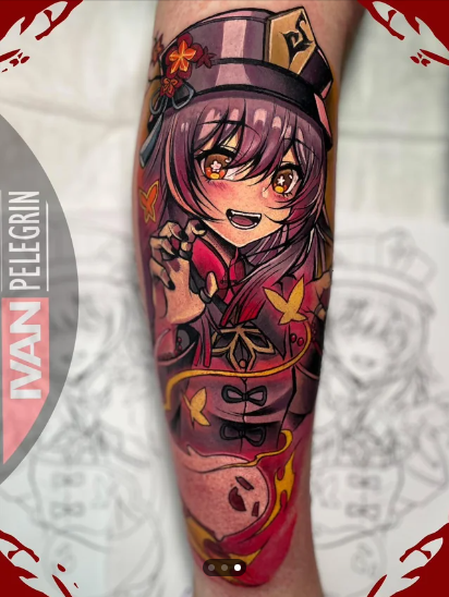 Bá đạo như game thủ Genshin Impact, yêu game tới mức tự xăm luôn nhân vật kín tay chân - Ảnh 2. Bá đạo như game thủ Genshin Impact, yêu game tới mức tự xăm luôn nhân vật kín tay chân - Ảnh 2.