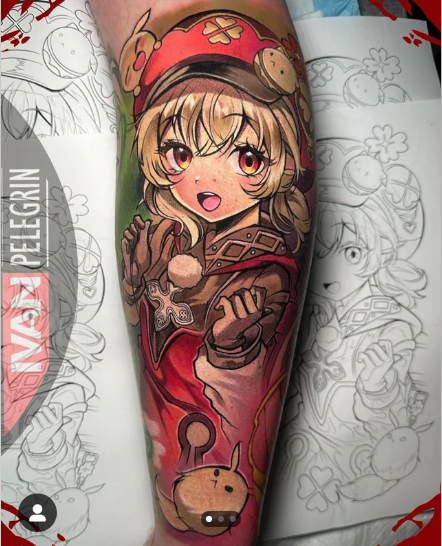 Bá đạo như game thủ Genshin Impact, yêu game tới mức tự xăm luôn nhân vật kín tay chân - Ảnh 4. Bá đạo như game thủ Genshin Impact, yêu game tới mức tự xăm luôn nhân vật kín tay chân - Ảnh 4.