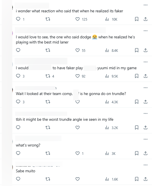 Khán giả vô cùng thích thú khi Faker cũng bị cằn nhằn như bao người Khán giả vô cùng thích thú khi Faker cũng bị cằn nhằn như bao người