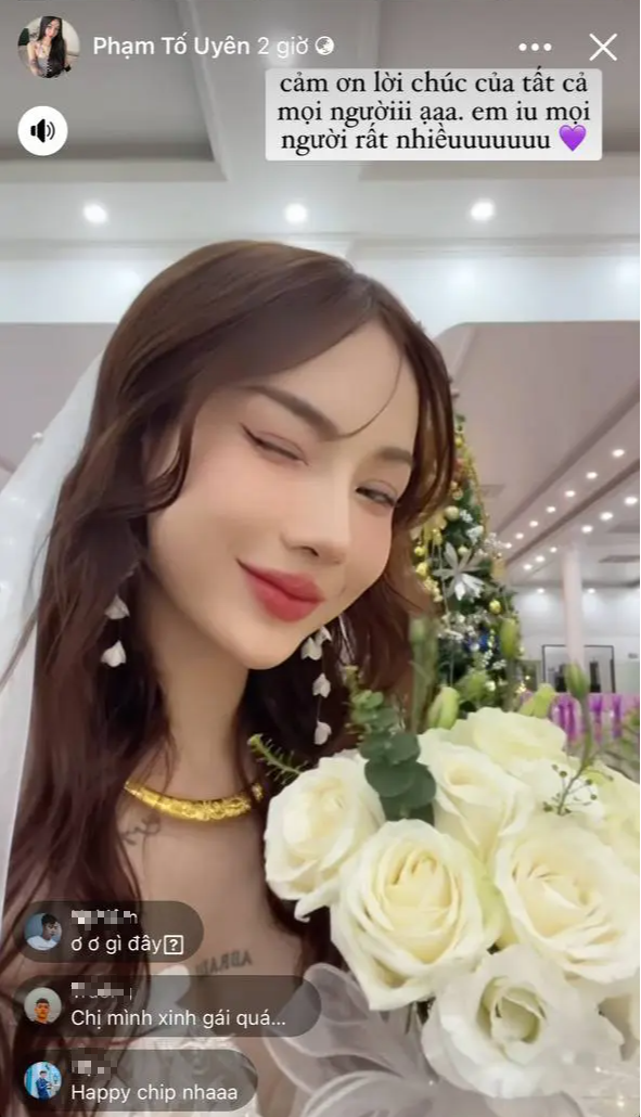 Nữ streamer nổi tiếng với phong cách "hư hỏng" đánh úp fan, bất ngờ tung ảnh lên xe hoa - Ảnh 1. Nữ streamer nổi tiếng với phong cách "hư hỏng" đánh úp fan, bất ngờ tung ảnh lên xe hoa - Ảnh 1.