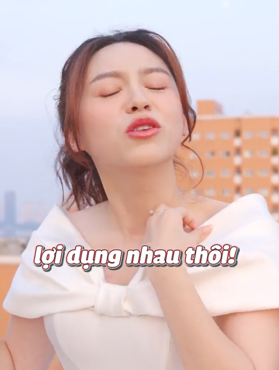 Đặng Thu Hà hé lộ sự thật về chuyện "cưới gấp", lỡ miệng khẳng định: Tình cảm chỉ là "lợi dụng" - Ảnh 3. Đặng Thu Hà hé lộ sự thật về chuyện "cưới gấp", lỡ miệng khẳng định: Tình cảm chỉ là "lợi dụng" - Ảnh 3.