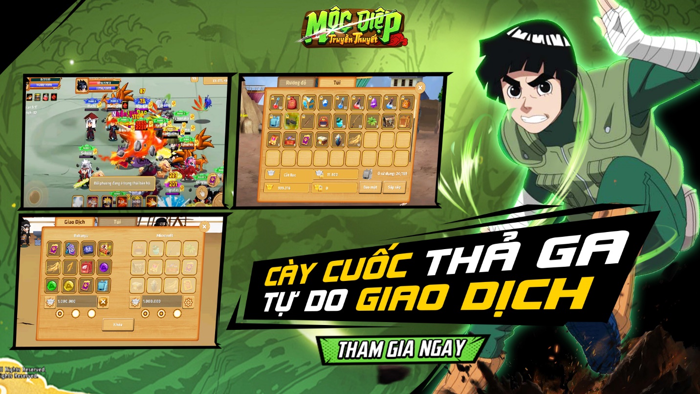 Độc bản game MMORPG Mộc Diệp Truyền Thuyết chính thức ra mắt, một trong những game hay nhất cảm hứng từ series Naruto mà bạn không thể bỏ qua - Ảnh 5.