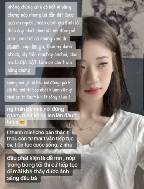 TikToker Hoàng Lan Anh livestream bật khóc nức nở, cầu xin cộng đồng mạng - Ảnh 7. TikToker Hoàng Lan Anh livestream bật khóc nức nở, cầu xin cộng đồng mạng - Ảnh 7.