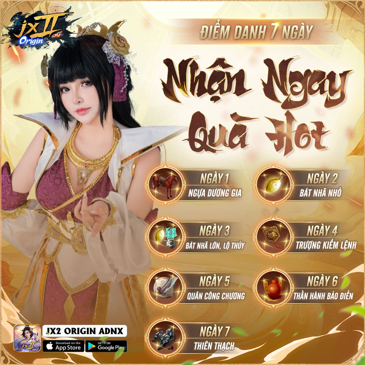 JX2 Origin - ADNX Mobile chính thức phát hành, tặng game thủ hàng nghìn Giftcode giá trị - Ảnh 2. JX2 Origin - ADNX Mobile chính thức phát hành, tặng game thủ hàng nghìn Giftcode giá trị - Ảnh 2.