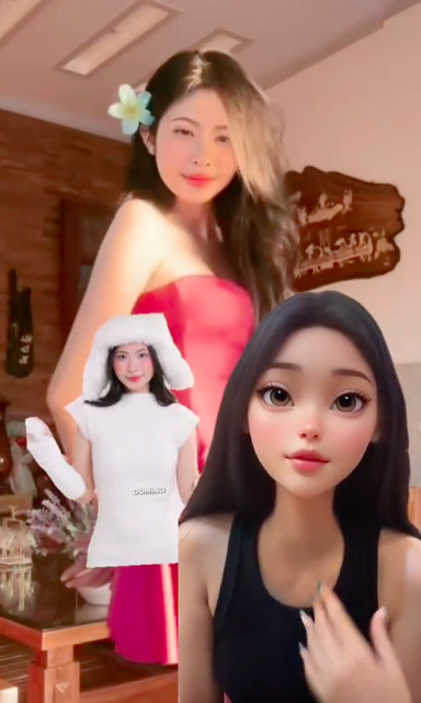 Lộ nhan sắc thật của Quỳnh Bei - nữ TikToker từng công khai vén áo để "phản pháo" anti- Ảnh 4.