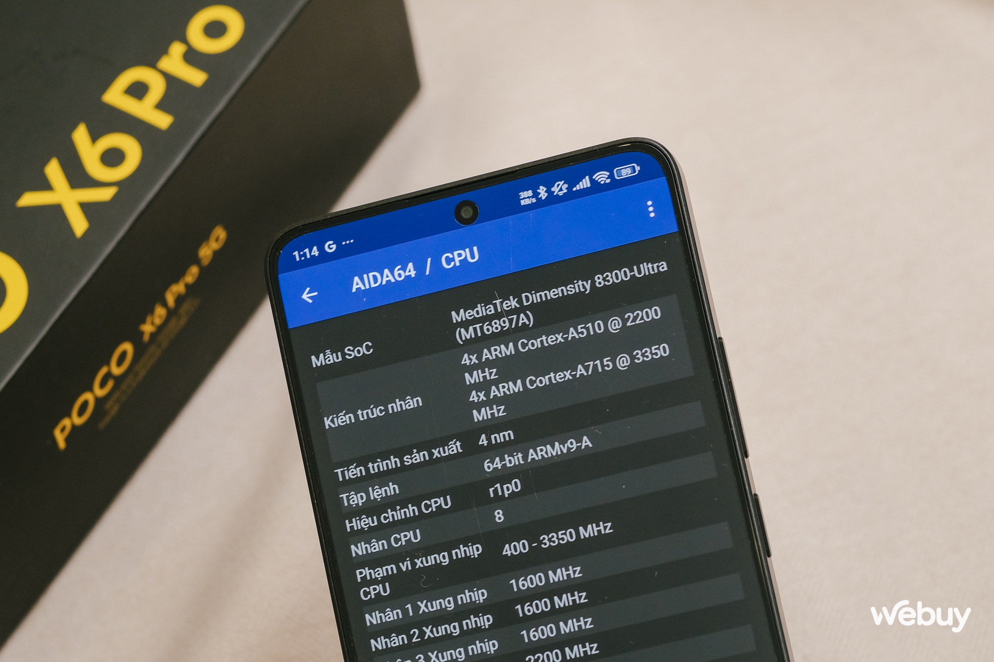 Đánh giá hiệu năng Xiaomi POCO X6 Pro 5G: Bất ngờ với chip Dimensity 8300 Ultra, chiến game quá mượt- Ảnh 2. Đánh giá hiệu năng Xiaomi POCO X6 Pro 5G: Bất ngờ với chip Dimensity 8300 Ultra, chiến game quá mượt- Ảnh 2.