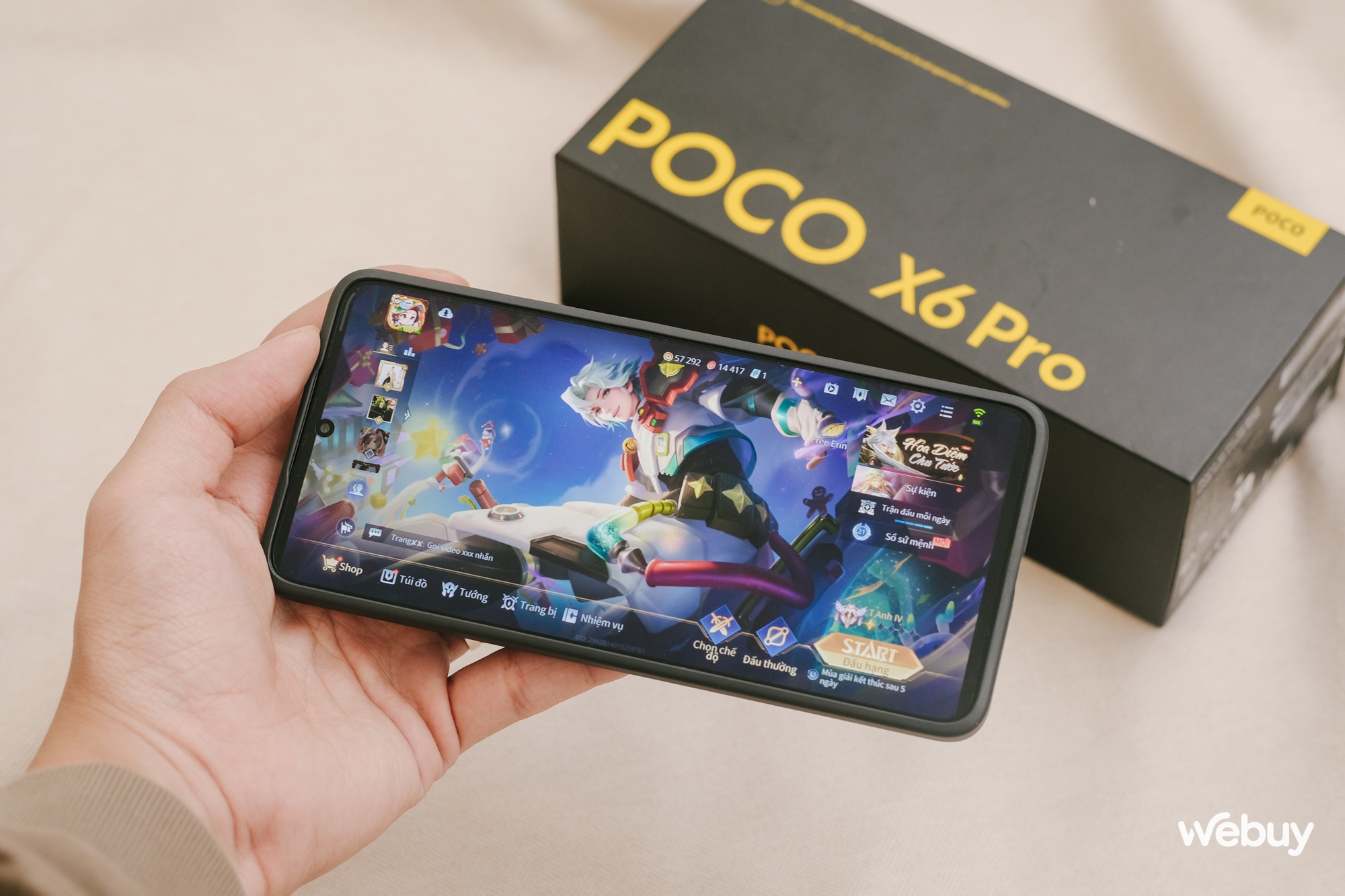 Đánh giá hiệu năng Xiaomi POCO X6 Pro 5G: Bất ngờ với chip Dimensity 8300 Ultra, chiến game quá mượt- Ảnh 13. Đánh giá hiệu năng Xiaomi POCO X6 Pro 5G: Bất ngờ với chip Dimensity 8300 Ultra, chiến game quá mượt- Ảnh 13.