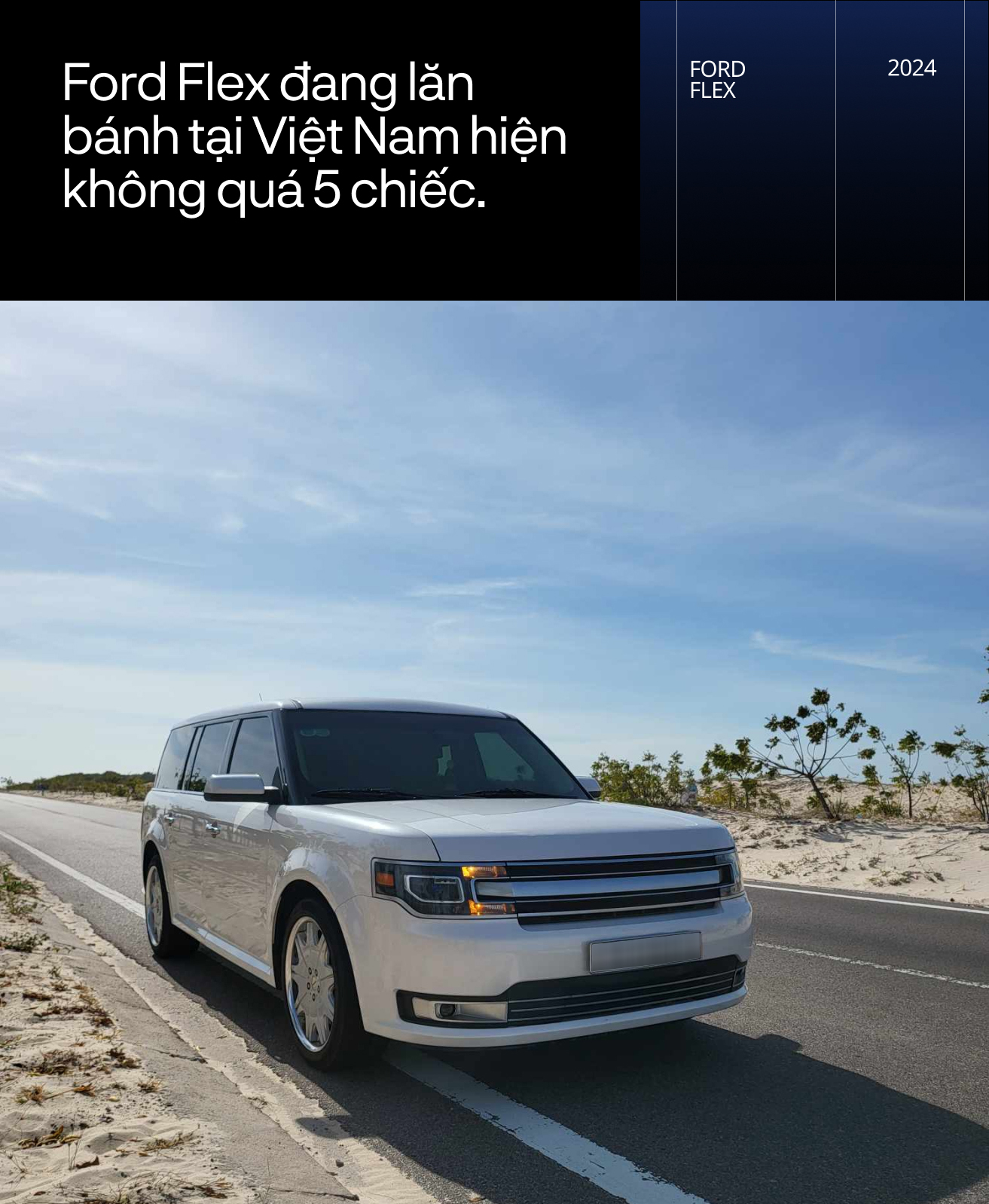 Chủ xe Ford Flex hàng hiếm tại Việt Nam: 'Đáng chơi vì nhiều phụ tùng dùng chung với Explorer, đi 100 km chỉ tốn 10 lít xăng' - Ảnh 1. Chủ xe Ford Flex hàng hiếm tại Việt Nam: 'Đáng chơi vì nhiều phụ tùng dùng chung với Explorer, đi 100 km chỉ tốn 10 lít xăng' - Ảnh 1.