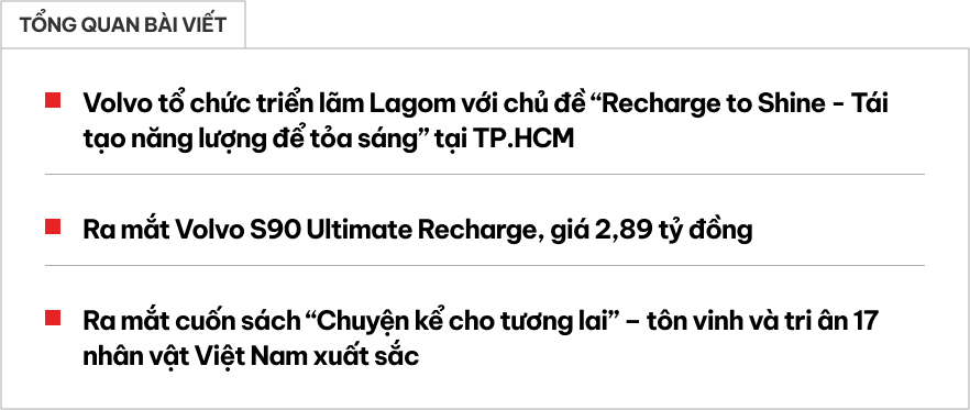 Tôi dừng lại, đi triển lãm đầu tiên của Volvo tại Việt Nam: Vừa đủ của người thành công hóa ra là vậy - Ảnh 1.