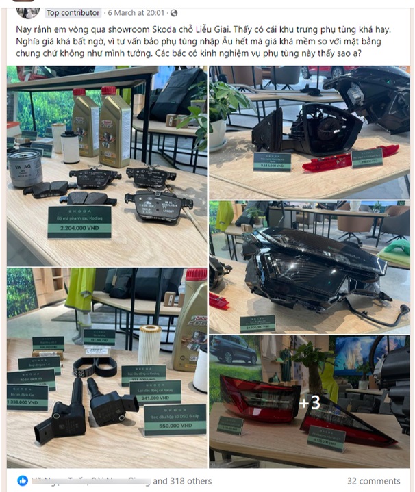 Skoda để lộ giá bảo dưỡng và phụ tùng: Chỉ ngang xe Hàn, Nhật, nguồn gốc được bảo chứng - Ảnh 2. Skoda để lộ giá bảo dưỡng và phụ tùng: Chỉ ngang xe Hàn, Nhật, nguồn gốc được bảo chứng - Ảnh 2.