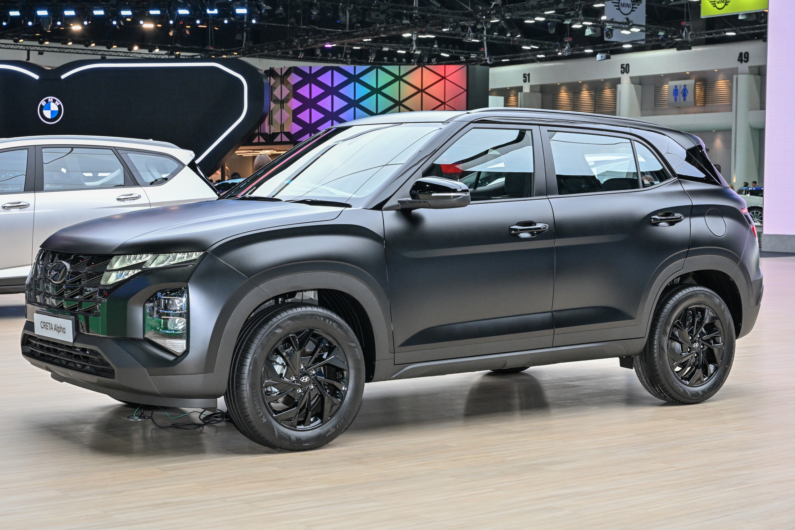 'Trên tay' Hyundai Creta Alpha tại triển lãm BIMS 2024: Giá quy đổi 654 triệu, dễ thành hàng hot nếu về Việt Nam - Ảnh 12. 'Trên tay' Hyundai Creta Alpha tại triển lãm BIMS 2024: Giá quy đổi 654 triệu, dễ thành hàng hot nếu về Việt Nam - Ảnh 12.
