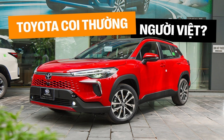 Sờ tận tay Toyota Corolla Cross 2024 tại đại lý để giải đáp cho những thắc mắc ‘Toyota coi thường người Việt’ đang xôn xao trên mạng