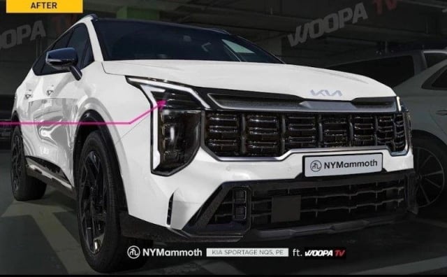 Kia Sportage 2025 lộ thêm nhiều chi tiết: Đèn trước giống Carnival, đèn hậu LED mới, tản nhiệt góc cạnh- Ảnh 7. Kia Sportage 2025 lộ thêm nhiều chi tiết: Đèn trước giống Carnival, đèn hậu LED mới, tản nhiệt góc cạnh- Ảnh 7.