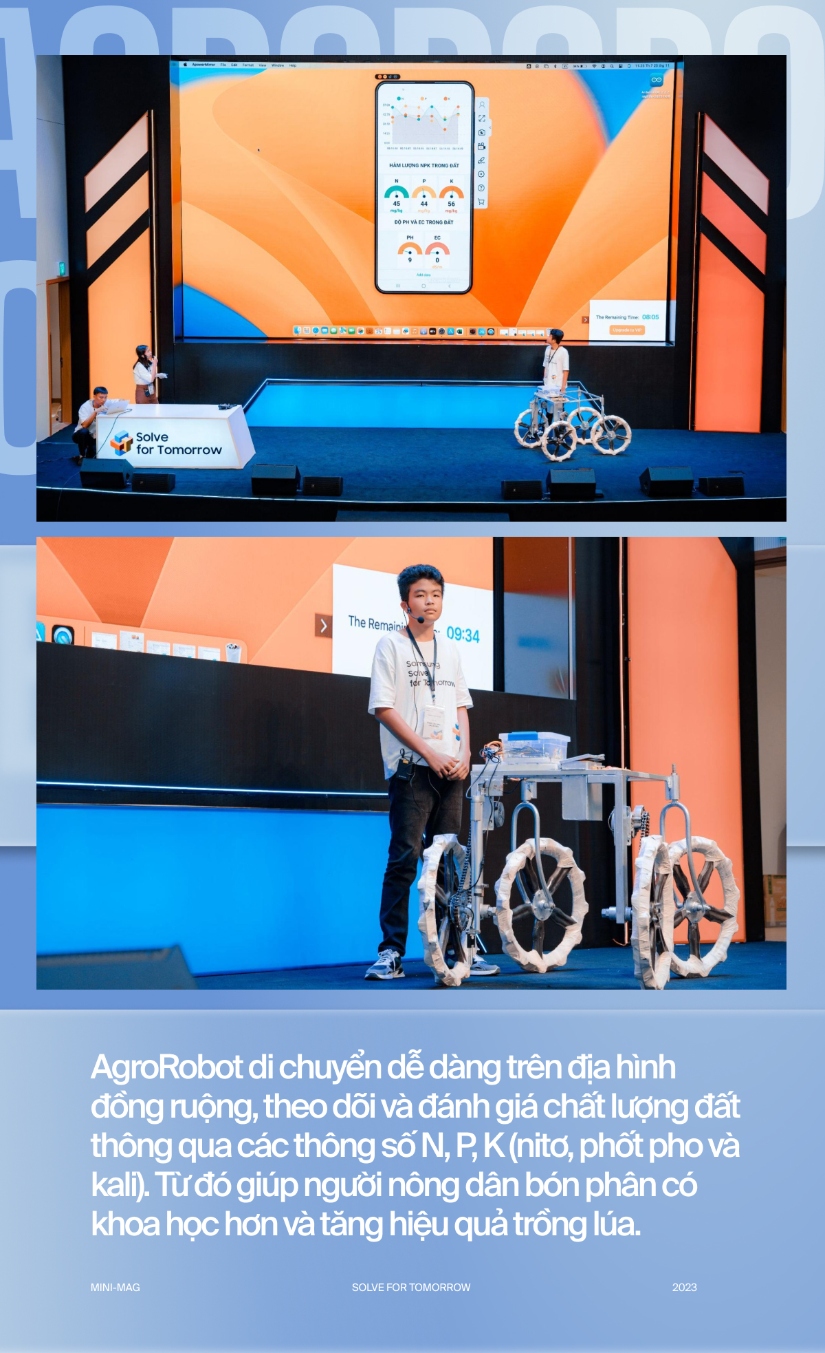 4 dự án nổi bật đạt giải cao nhất tại Solve for Tomorrow 2023: Ý tưởng tuyệt vời, quyết tâm vượt tuổi của những bạn trẻ Việt- Ảnh 3. 4 dự án nổi bật đạt giải cao nhất tại Solve for Tomorrow 2023: Ý tưởng tuyệt vời, quyết tâm vượt tuổi của những bạn trẻ Việt- Ảnh 3.