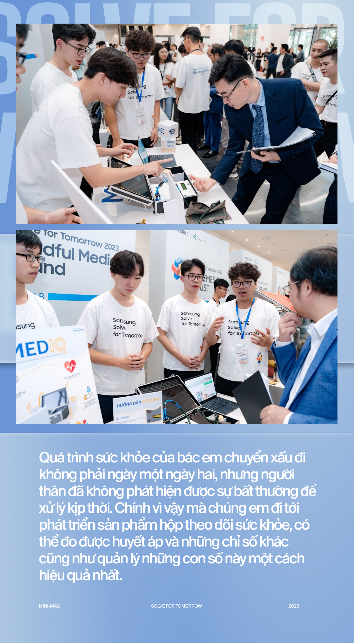 4 dự án nổi bật đạt giải cao nhất tại Solve for Tomorrow 2023: Ý tưởng tuyệt vời, quyết tâm vượt tuổi của những bạn trẻ Việt- Ảnh 5. 4 dự án nổi bật đạt giải cao nhất tại Solve for Tomorrow 2023: Ý tưởng tuyệt vời, quyết tâm vượt tuổi của những bạn trẻ Việt- Ảnh 5.