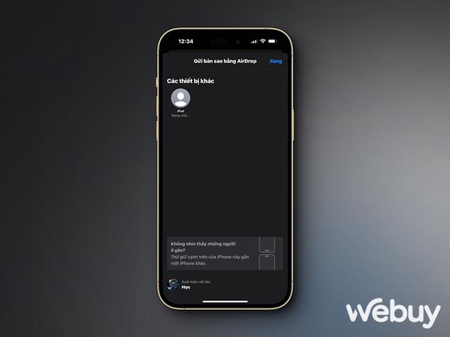 Giải pháp khắc phục tình trạng AirDrop trên iPhone không hoạt động- Ảnh 1. Giải pháp khắc phục tình trạng AirDrop trên iPhone không hoạt động- Ảnh 1.