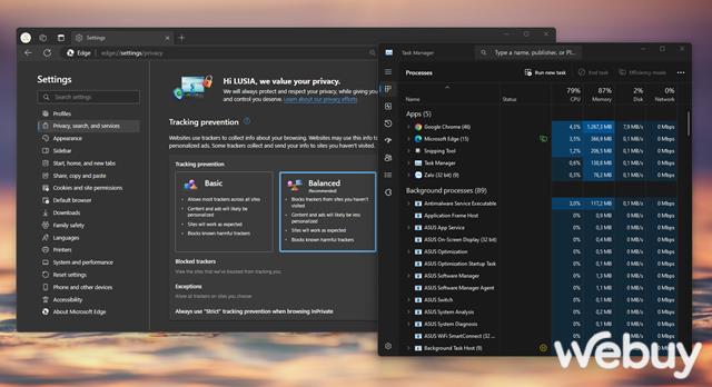 Làm gì khi Microsoft Edge xuất hiện cảnh báo sử dụng nhiều bộ nhớ?- Ảnh 8.