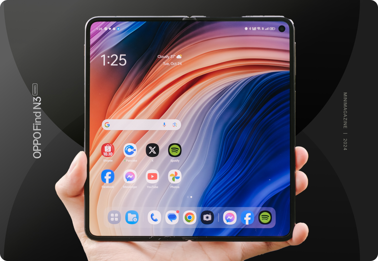 Tech reviewer kiểm chứng OPPO Find N3:
Hoá ra đây mới là điều tạo nên dấu ấn thành công cho OPPO- Ảnh 3. Tech reviewer kiểm chứng OPPO Find N3:
Hoá ra đây mới là điều tạo nên dấu ấn thành công cho OPPO- Ảnh 3.