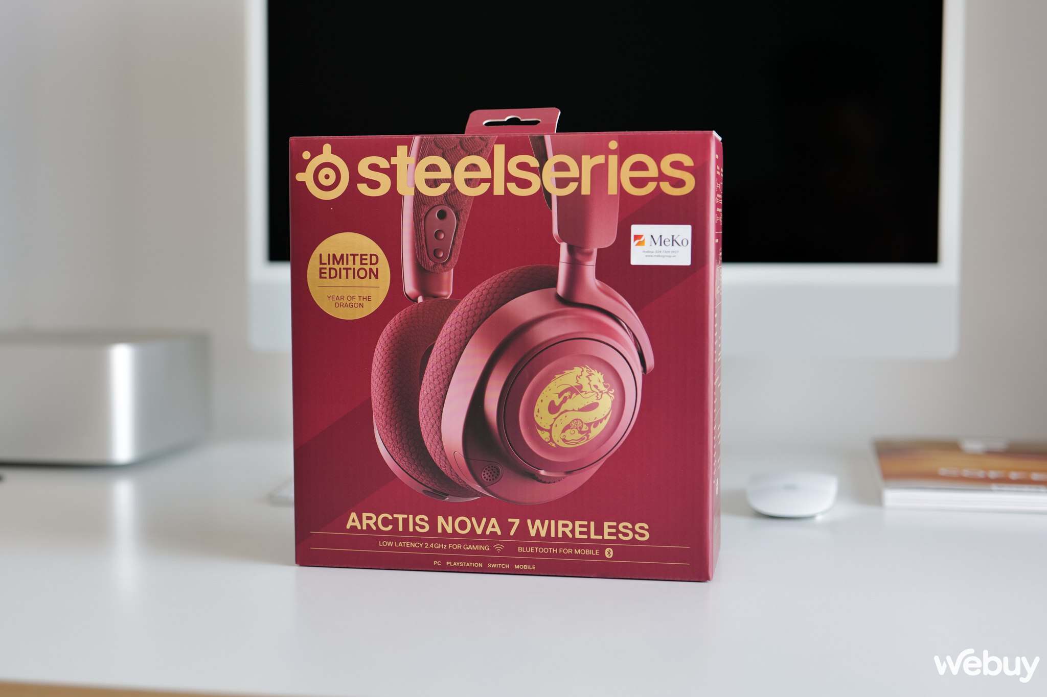 Ngắm nhìn cặp tai nghe gaming 'đỏ chót' từ SteelSeries chào mừng năm Giáp Thìn- Ảnh 2. Ngắm nhìn cặp tai nghe gaming 'đỏ chót' từ SteelSeries chào mừng năm Giáp Thìn- Ảnh 2.