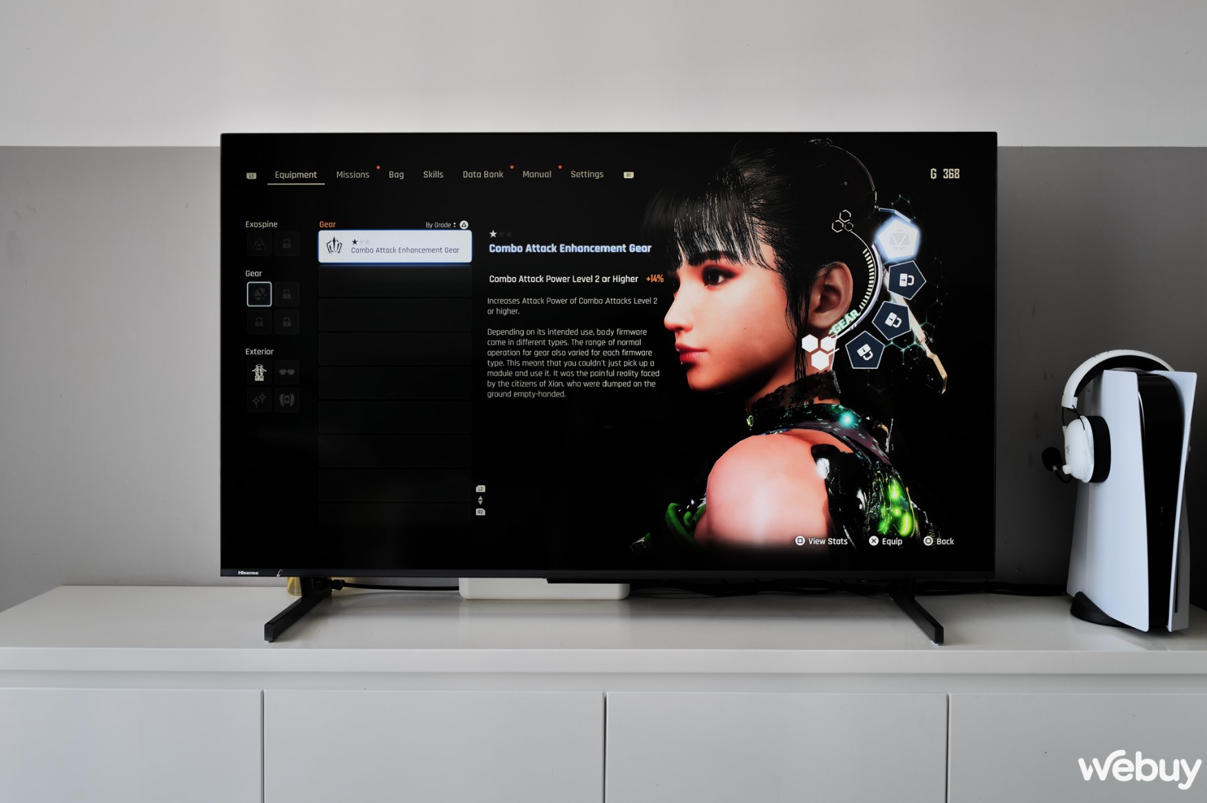 Stellar Blade pha trộn yếu tố RPG, nơi bạn có thể nâng cấp nhân vật.jpg Stellar Blade pha trộn yếu tố RPG, nơi bạn có thể nâng cấp nhân vật.jpg