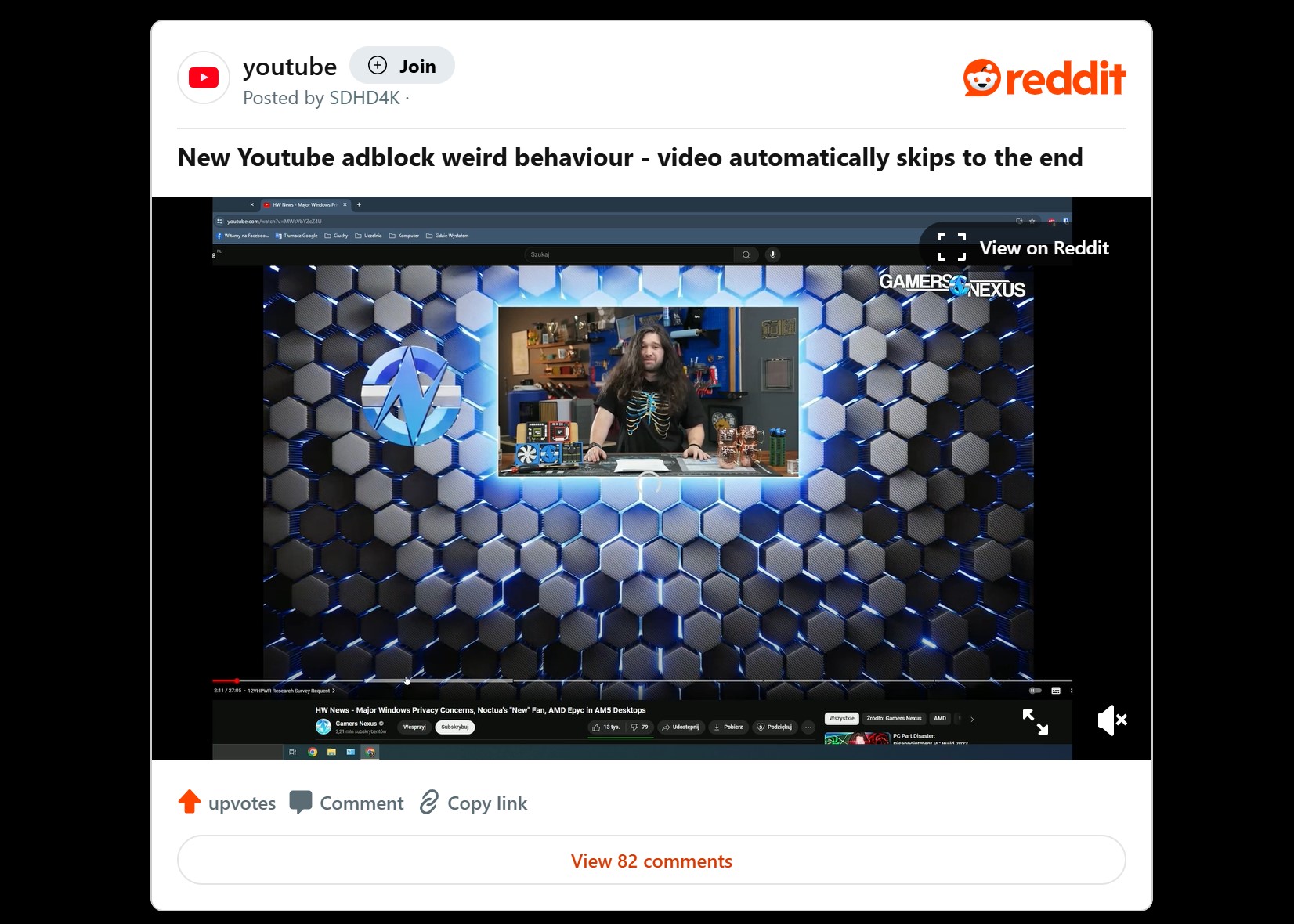 YouTube bỏ qua toàn bộ video, tắt âm thanh khi phát hiện người dùng sử dụng trình chặn quảng cáo- Ảnh 1. YouTube bỏ qua toàn bộ video, tắt âm thanh khi phát hiện người dùng sử dụng trình chặn quảng cáo- Ảnh 1.