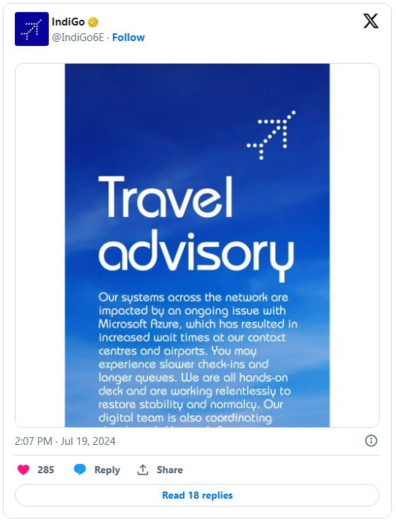 Sự cố Màn hình xanh Windows trở nên nghiêm trọng: Hàng loạt ngân hàng, sân bay trên toàn cầu đình trệ, hàng triệu người bị ảnh hưởng- Ảnh 2. Sự cố Màn hình xanh Windows trở nên nghiêm trọng: Hàng loạt ngân hàng, sân bay trên toàn cầu đình trệ, hàng triệu người bị ảnh hưởng- Ảnh 2.