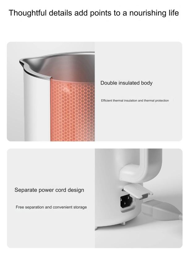 Xiaomi ra mắt máy làm sữa đậu nành, giá 624.000 đồng- Ảnh 7. Xiaomi ra mắt máy làm sữa đậu nành, giá 624.000 đồng- Ảnh 7.