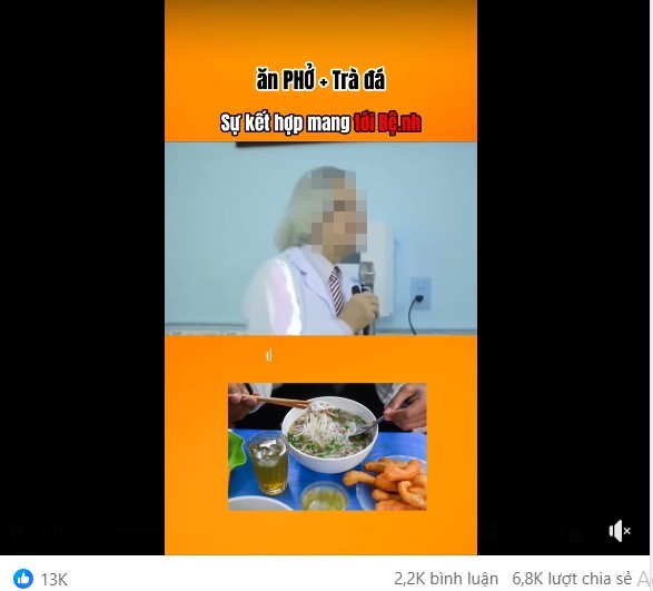 Thực hư chuyện ăn phở và uống trà đá cùng lúc gây viêm đại tràng, ung thư? - Ảnh 1. Thực hư chuyện ăn phở và uống trà đá cùng lúc gây viêm đại tràng, ung thư? - Ảnh 1.