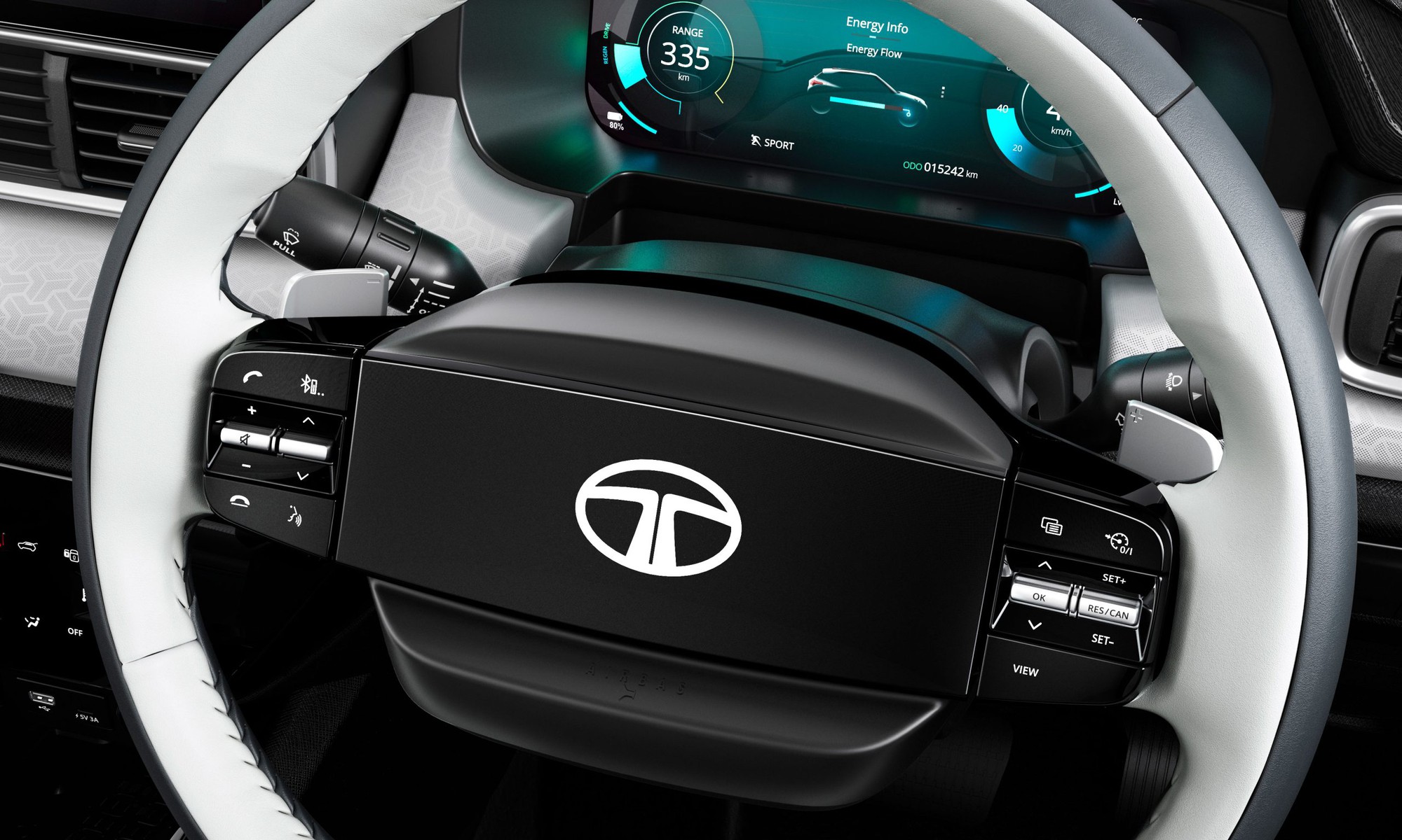 Tata tung ra chiếc xe điện đầu tiên tại Ấn Độ giá 325 triệu, đi 425km 1 lần sạc, công nghệ ngập cabin- Ảnh 13. Tata tung ra chiếc xe điện đầu tiên tại Ấn Độ giá 325 triệu, đi 425km 1 lần sạc, công nghệ ngập cabin- Ảnh 13.