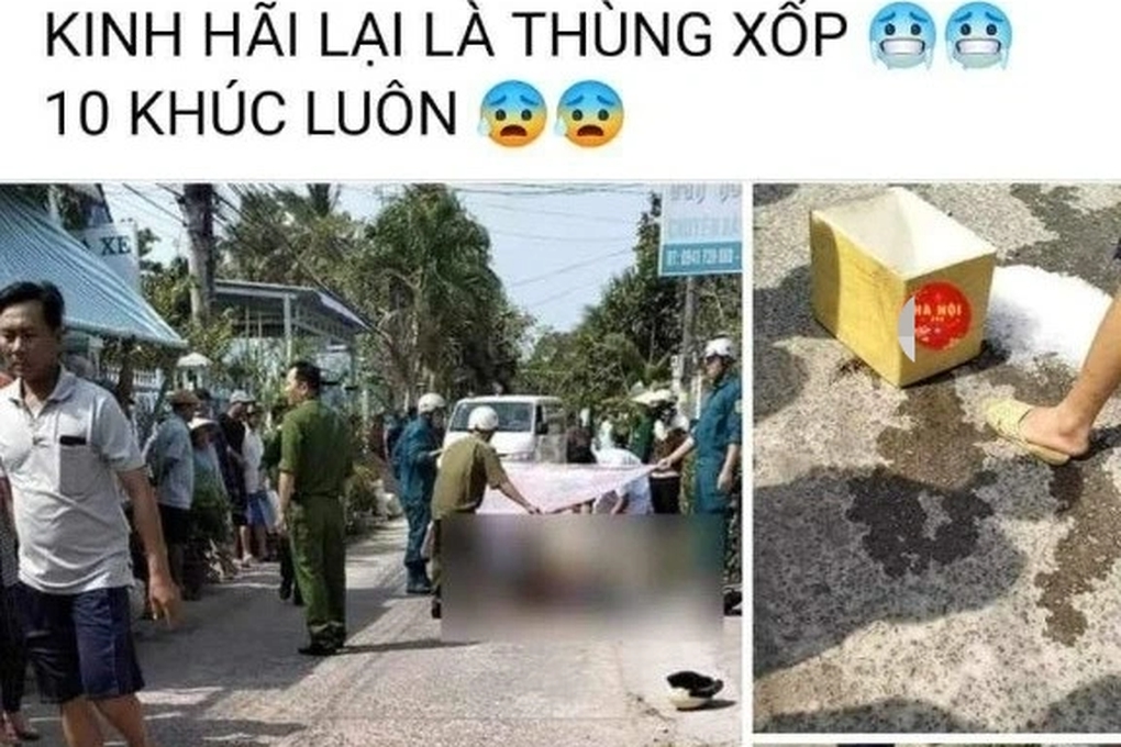Sự thật về bài đăng "thùng xốp 10 khúc" gây xôn xao mạng xã hội- Ảnh 1. Sự thật về bài đăng "thùng xốp 10 khúc" gây xôn xao mạng xã hội- Ảnh 1.