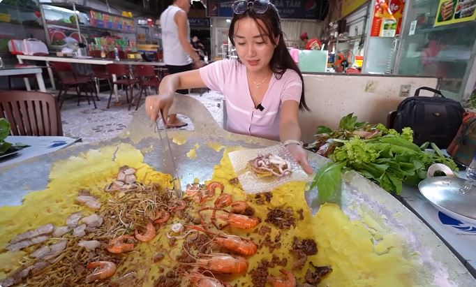Bánh xèo 1 triệu đồng/cái ở Tây Ninh, toàn nguyên liệu xịn nhưng bị chê: Không xứng với giá tiền!- Ảnh 10.