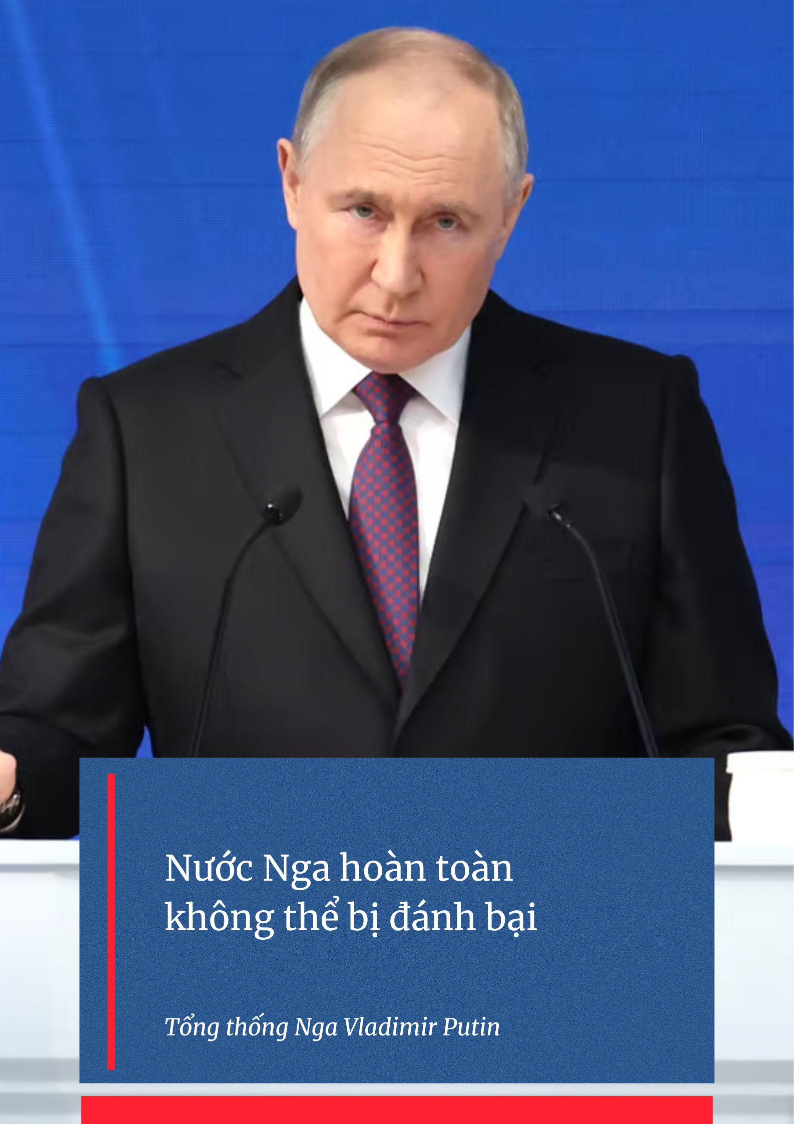 Lời xin lỗi của ông Putin, cuộc 