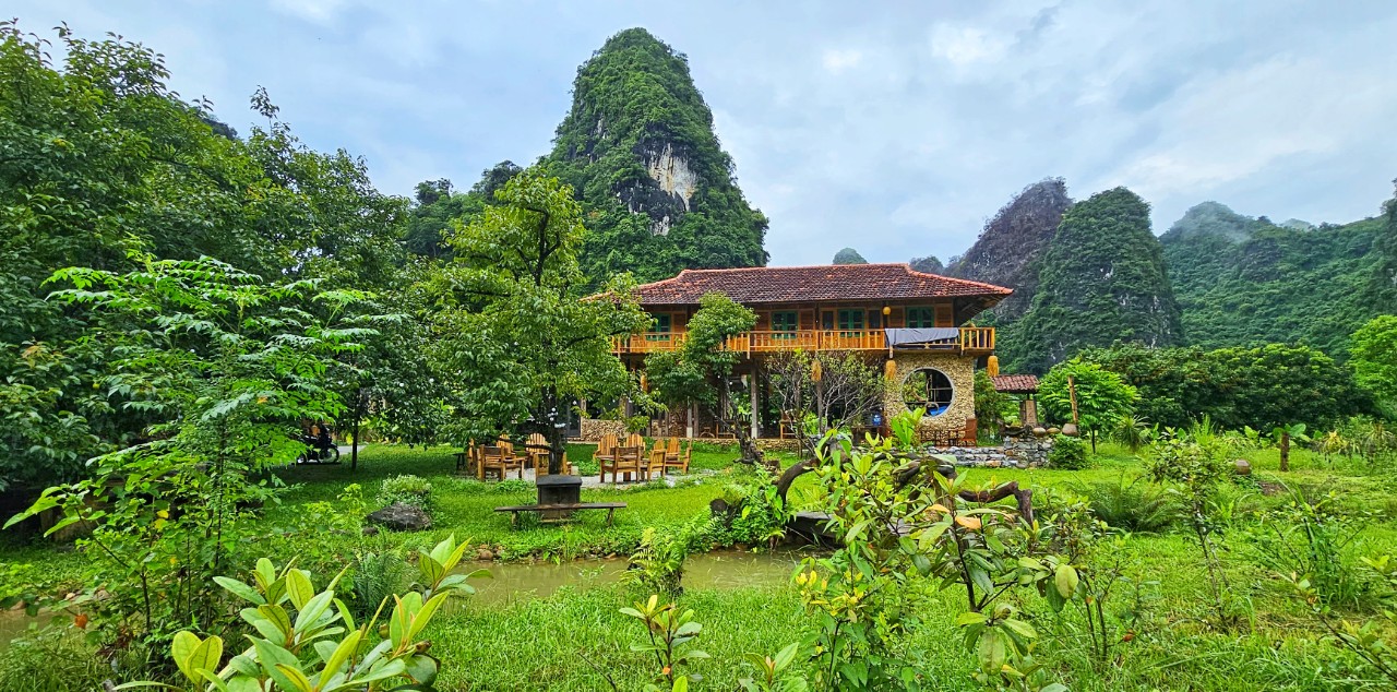 Người phụ nữ bê đá xây nhà giữa thung lũng, sống thuận tự nhiên, thu 2 tấn hồng/năm nhưng không bán- Ảnh 4.