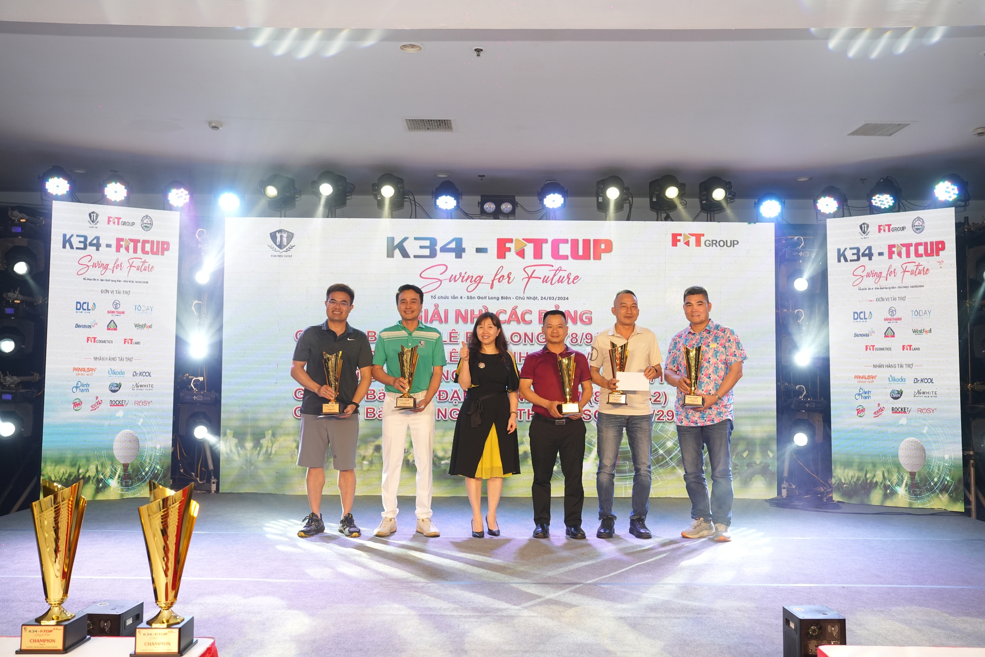 Hơn 200 golfer góp mặt trong ngày hội tranh tài của giải đấu K34 F.I.T Cup 2024- Ảnh 4. Hơn 200 golfer góp mặt trong ngày hội tranh tài của giải đấu K34 F.I.T Cup 2024- Ảnh 4.