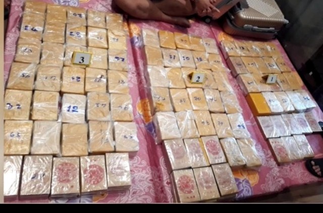 184 bánh heroin được 184 bánh heroin được