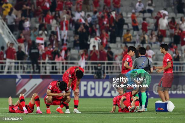 Cầu thủ Hàn Quốc sốc nặng, khóc rưng rức khi để thua Indonesia theo kịch bản khó tin- Ảnh 5. Cầu thủ Hàn Quốc sốc nặng, khóc rưng rức khi để thua Indonesia theo kịch bản khó tin- Ảnh 5.