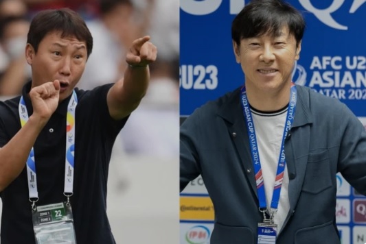 Báo Indonesia: “Mục tiêu của HLV Kim Sang-sik thua xa Shin Tae-yong!”- Ảnh 1. Báo Indonesia: “Mục tiêu của HLV Kim Sang-sik thua xa Shin Tae-yong!”- Ảnh 1.