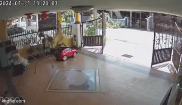 Lái xe vào nhà không đóng cổng, 1 phút sau thì xảy ra chuyện khiến người phụ nữ hối không kịp- Ảnh 1. Lái xe vào nhà không đóng cổng, 1 phút sau thì xảy ra chuyện khiến người phụ nữ hối không kịp- Ảnh 1.