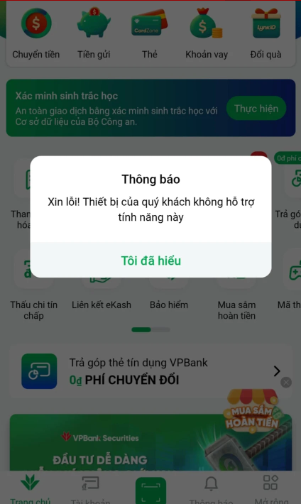 Có CCCD gắn chip vẫn không quét được NFC: Nhân viên ngân hàng hướng dẫn cách tuyệt hay!- Ảnh 1. Có CCCD gắn chip vẫn không quét được NFC: Nhân viên ngân hàng hướng dẫn cách tuyệt hay!- Ảnh 1.