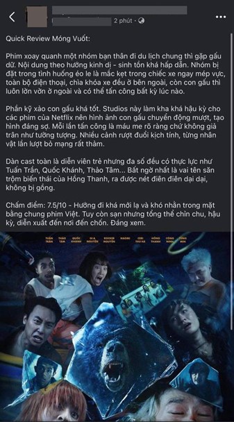 Khán giả review "nóng" phim Móng Vuốt: Kỹ xảo mãn nhãn, nội dung kịch tính đến nghẹt thở- Ảnh 5.